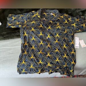 Men’s Urban Outfitters button down polo shirt